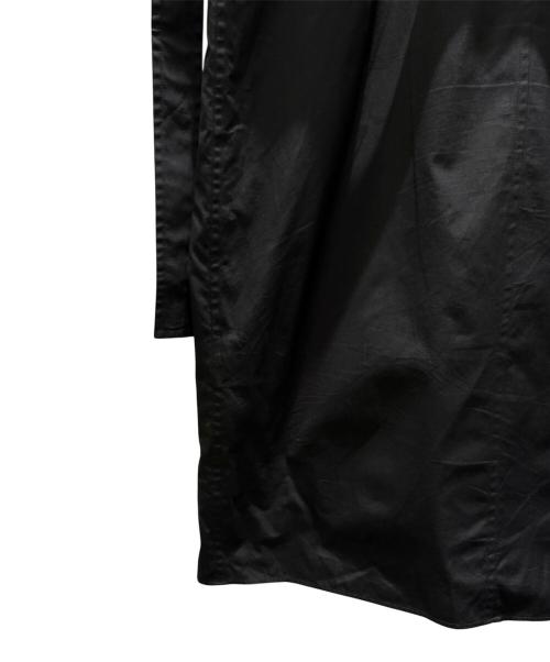 HERMES（エルメス）HERMES (エルメス) ウエストマークシャツワンピース ブラック サイズ:36の古着・服飾アイテム