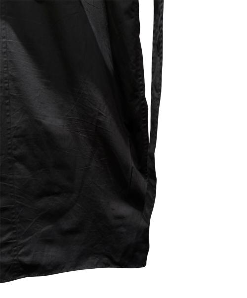 HERMES（エルメス）HERMES (エルメス) ウエストマークシャツワンピース ブラック サイズ:36の古着・服飾アイテム