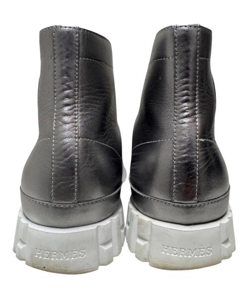 HERMES（エルメス）HERMES (エルメス) ハイカットスニーカー/クライム/シルバー シルバー サイズ:SIZE36の古着・服飾アイテム