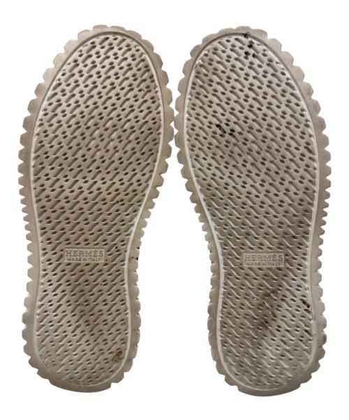 HERMES（エルメス）HERMES (エルメス) ハイカットスニーカー/クライム/シルバー シルバー サイズ:SIZE36の古着・服飾アイテム