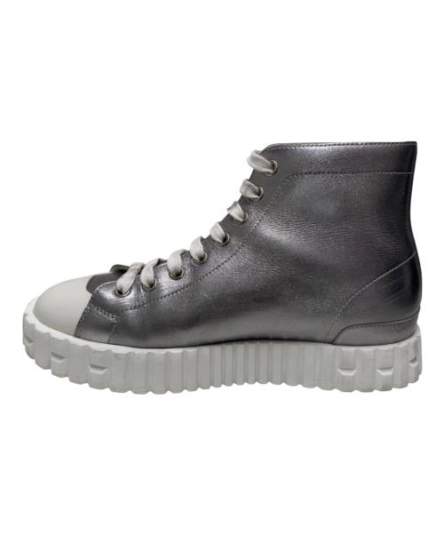 HERMES（エルメス）HERMES (エルメス) ハイカットスニーカー/クライム/シルバー シルバー サイズ:SIZE36の古着・服飾アイテム