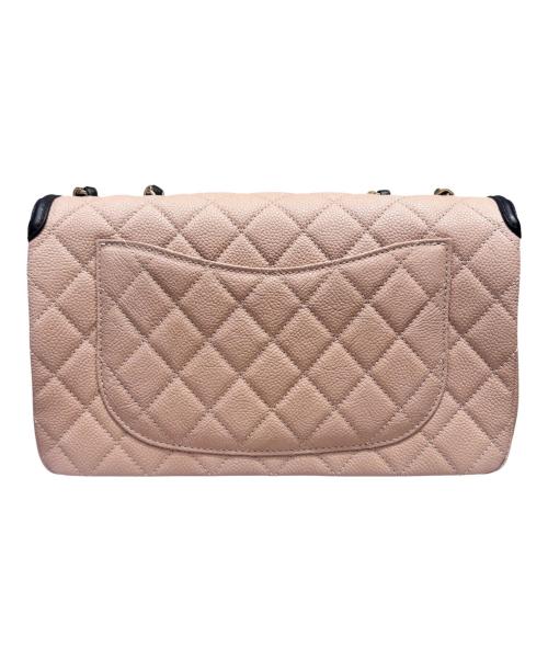 CHANEL（シャネル）CHANEL (シャネル) CCフィグリー チェーンショルダーバッグ ベージュ×ゴールド金具の古着・服飾アイテム