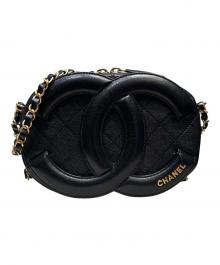 CHANEL（シャネル）の古着「ビッグココマーク キルティング カメラバッグ /チェーンショルダーバッグ」｜ブラック