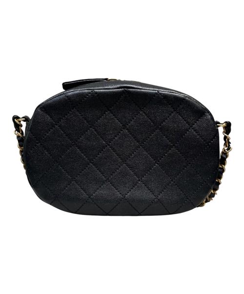CHANEL（シャネル）CHANEL (シャネル) ビッグココマーク キルティング カメラバッグ /チェーンショルダーバッグ ブラック サイズ:-の古着・服飾アイテム
