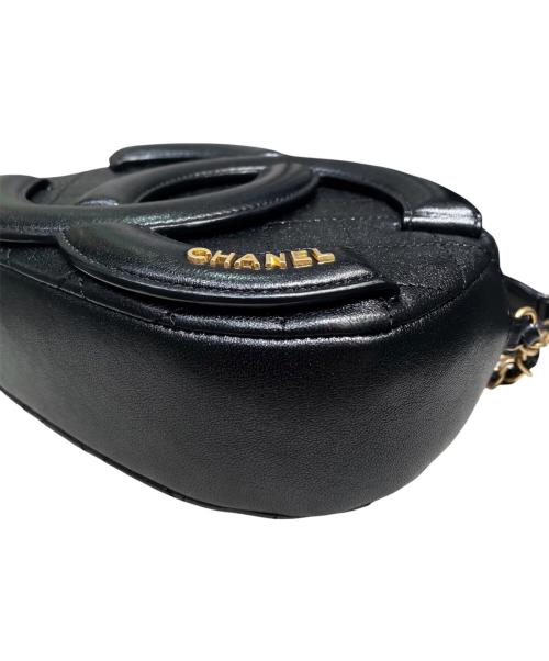 CHANEL（シャネル）CHANEL (シャネル) ビッグココマーク キルティング カメラバッグ /チェーンショルダーバッグ ブラック サイズ:-の古着・服飾アイテム