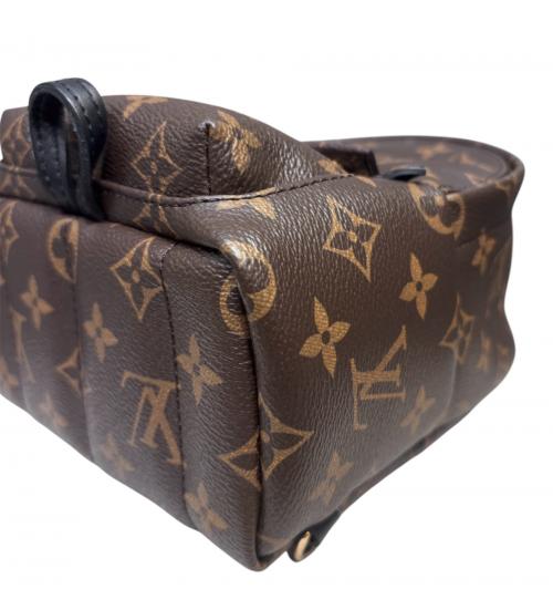 LOUIS VUITTON（ルイ ヴィトン）LOUIS VUITTON (ルイ ヴィトン) モノグラム パームスプリングス バックパック ミニ ブラウン サイズ:ミニの古着・服飾アイテム