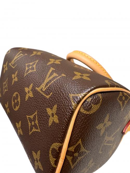 LOUIS VUITTON（ルイ ヴィトン）LOUIS VUITTON (ルイ ヴィトン) ナノスピーディ ブラウン サイズ:ナノの古着・服飾アイテム