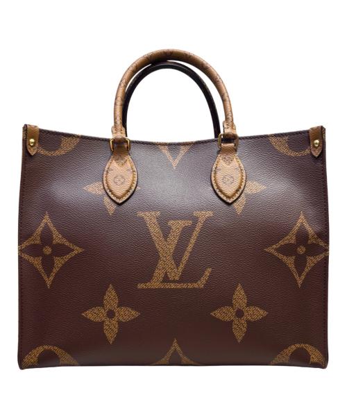 LOUIS VUITTON（ルイ ヴィトン）LOUIS VUITTON (ルイ ヴィトン) オンザゴーMM ブラウン サイズ:MMの古着・服飾アイテム
