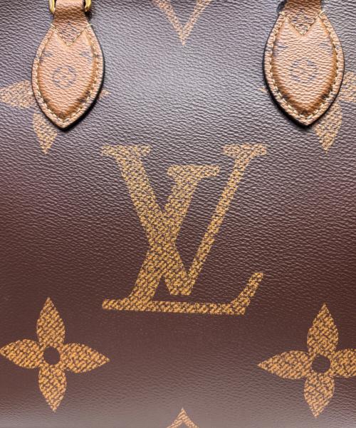 LOUIS VUITTON（ルイ ヴィトン）LOUIS VUITTON (ルイ ヴィトン) オンザゴーMM ブラウン サイズ:MMの古着・服飾アイテム