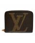 LOUIS VUITTON（ルイ ヴィトン）の古着「コインケース/ジッピーコインパース/モノグラムジャイアント」｜ブラウン