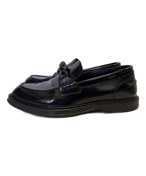 BOTTEGA VENETA（ボッテガベネタ）BOTTEGA VENETA (ボッテガベネタ) アステアローファー ブラック サイズ:39の古着・服飾アイテム