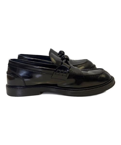 BOTTEGA VENETA（ボッテガベネタ）BOTTEGA VENETA (ボッテガベネタ) アステアローファー ブラック サイズ:39の古着・服飾アイテム
