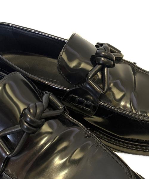 BOTTEGA VENETA（ボッテガベネタ）BOTTEGA VENETA (ボッテガベネタ) アステアローファー ブラック サイズ:39の古着・服飾アイテム