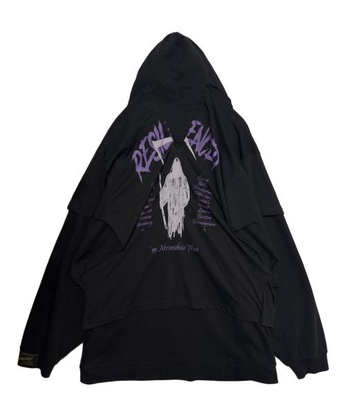 RAF SIMONS（ラフシモンズ）RAF SIMONS (ラフシモンズ) オーバーサイズドッキングパーカー ブラック サイズ:Sの古着・服飾アイテム