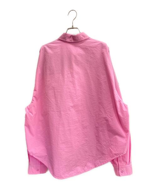 BALENCIAGA（バレンシアガ）BALENCIAGA (バレンシアガ) オーバーサイズシャツ ピンク サイズ:38の古着・服飾アイテム