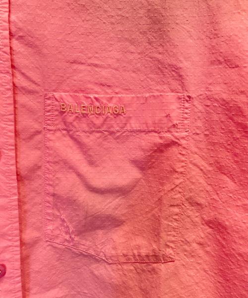 BALENCIAGA（バレンシアガ）BALENCIAGA (バレンシアガ) オーバーサイズシャツ ピンク サイズ:38の古着・服飾アイテム