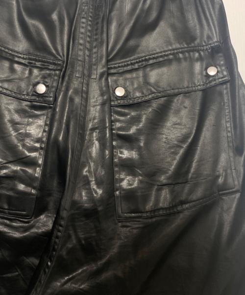 RICK OWENS（リックオウエンス）RICK OWENS (リックオウエンス) BELA PODS ( ベラ ポッズ ) ハーフ パンツ ブラック サイズ:46の古着・服飾アイテム