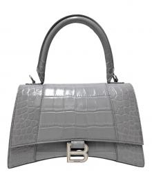 BALENCIAGA（バレンシアガ）の古着「クロコ型押し 2WAYショルダーバッグ」｜グレー