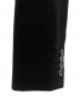 中古・古着 Saint Laurent Paris (サンローランパリ) 2Bベロアテーラードジャケット ブラック サイズ:48：90000円