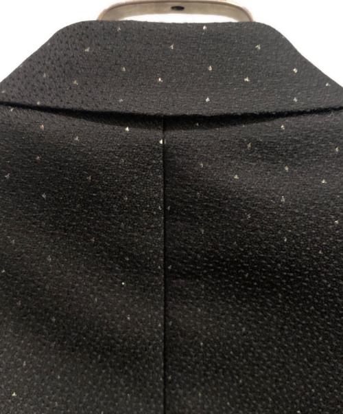Saint Laurent Paris（サンローランパリ）Saint Laurent Paris (サンローランパリ) スモーキングドットテーラードジャケット ブラック サイズ:44の古着・服飾アイテム