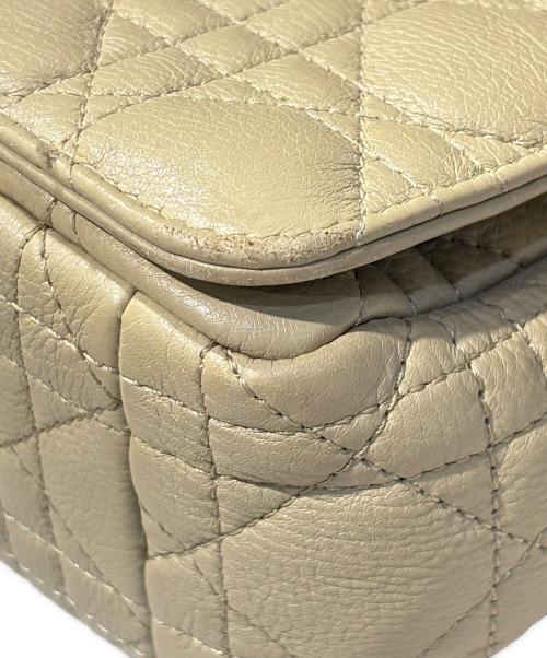 Christian Dior（クリスチャン ディオール）Christian Dior (クリスチャン ディオール) Dior Caro バッグ スモール ベージュ サイズ:SMALL/スモールの古着・服飾アイテム