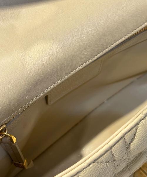 Christian Dior（クリスチャン ディオール）Christian Dior (クリスチャン ディオール) Dior Caro バッグ スモール ベージュ サイズ:SMALL/スモールの古着・服飾アイテム