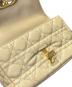中古・古着 Christian Dior (クリスチャン ディオール) Dior Caro バッグ スモール ベージュ サイズ:SMALL/スモール：200000円