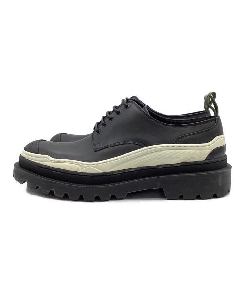 Dior（ディオール）Dior (ディオール) sacai (サカイ) Explorer Derby ブラック サイズ:43の古着・服飾アイテム