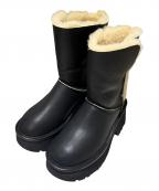 UGGアグ）の古着「Esmee Leather Boot/エスミーレザーブーツ/1172590」｜ブラック