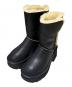 UGG（アグ）の古着「Esmee Leather Boot/エスミーレザーブーツ/1172590」｜ブラック