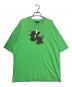 BALENCIAGA（バレンシアガ）の古着「牛プリントTシャツ」｜グリーン