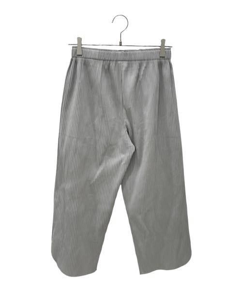 me ISSEY MIYAKE（ミーイッセイ ミヤケ）me ISSEY MIYAKE (ミーイッセイ ミヤケ) プリーツパンツ グレー サイズ:Freeの古着・服飾アイテム