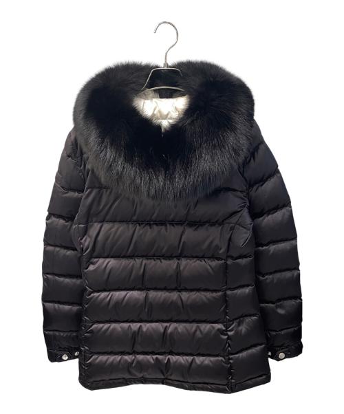 PRADA（プラダ）PRADA (プラダ) フォックスファーダウンコート ブラック サイズ:40の古着・服飾アイテム