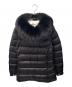 PRADA (プラダ) フォックスファーダウンコート ブラック サイズ:40：150000円
