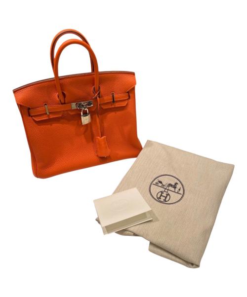 HERMES（エルメス）HERMES (エルメス) バーキン25/シルバー金具/トリヨンクレマンス オレンジポピーの古着・服飾アイテム