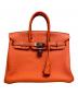 HERMES（エルメス）の古着「バーキン25/シルバー金具/トリヨンクレマンス」｜オレンジポピー