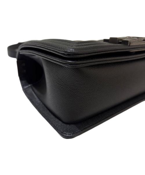 CHANEL（シャネル）CHANEL (シャネル) Boy Chanel Chain Shoulder Bag/ボーイシャネル 20 ブラック サイズ:20の古着・服飾アイテム