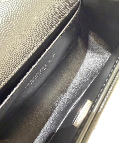 CHANEL（シャネル）CHANEL (シャネル) Boy Chanel Chain Shoulder Bag/ボーイシャネル 20 ブラック サイズ:20の古着・服飾アイテム