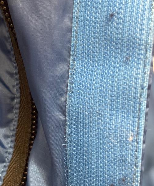 GUCCI（グッチ）GUCCI (グッチ) フード付ダウンジャケット ブルー サイズ:52の古着・服飾アイテム