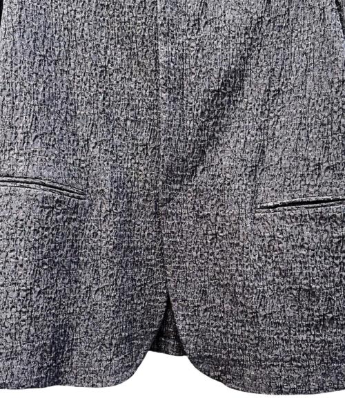 GIORGIO ARMANI（ジョルジオアルマーニ）GIORGIO ARMANI (ジョルジオアルマーニ) BECKHAM/ベッカム ニット襟サマージャケット ネイビー サイズ:50の古着・服飾アイテム