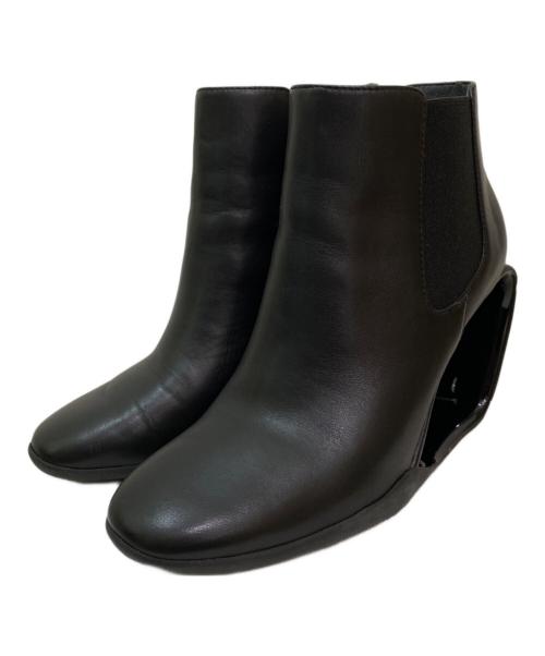 UNITED NUDE（ユナイテッドヌード）UNITED NUDE (ユナイテッドヌード) ヒールブーツ ブラック サイズ:39の古着・服飾アイテム