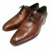 Berluti（ベルルッティ）の古着「スカーズ デムジュール カリグラフィドレスシューズ」｜ブラウン