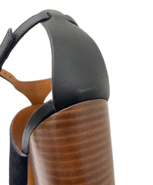 CELINE（セリーヌ）CELINE (セリーヌ) ストラップサンダル ブラック サイズ:36の古着・服飾アイテム