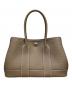 HERMES（エルメス）の古着「Neo Garden/ネオガーデンパーティ 23/シルバー金具/トゴ/エトゥープ」｜エトゥープ×シルバー金具