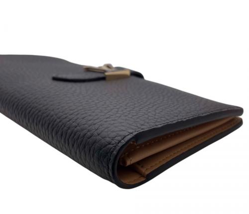 LOUIS VUITTON（ルイ ヴィトン）LOUIS VUITTON (ルイ ヴィトン) LVヴェルティカルウォレット/カプシーヌ/M81330 ブラックの古着・服飾アイテム