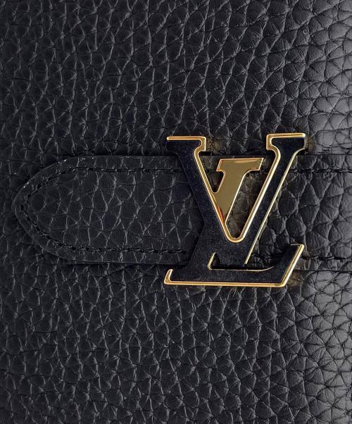 LOUIS VUITTON（ルイ ヴィトン）LOUIS VUITTON (ルイ ヴィトン) LVヴェルティカルウォレット/カプシーヌ/M81330 ブラックの古着・服飾アイテム