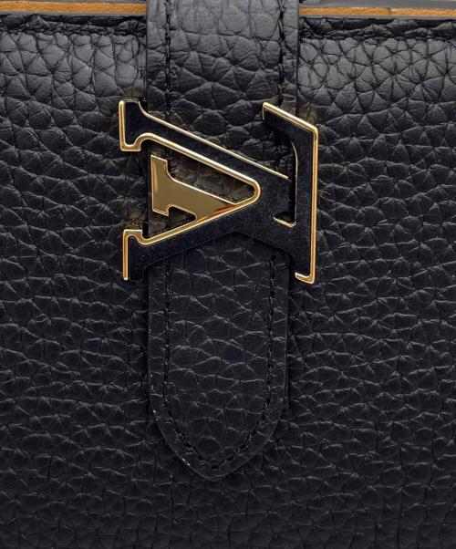 LOUIS VUITTON（ルイ ヴィトン）LOUIS VUITTON (ルイ ヴィトン) LVヴェルティカルウォレット/カプシーヌ/M81330 ブラックの古着・服飾アイテム