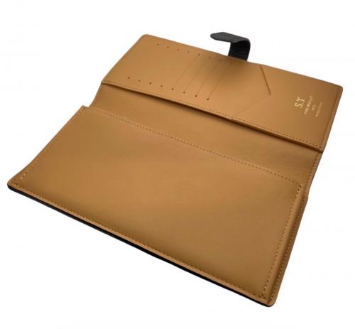LOUIS VUITTON（ルイ ヴィトン）LOUIS VUITTON (ルイ ヴィトン) LVヴェルティカルウォレット/カプシーヌ/M81330 ブラックの古着・服飾アイテム