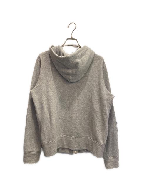 PLAY COMME des GARCONS（プレイコムデギャルソン）PLAY COMME des GARCONS (プレイコムデギャルソン) ジップパーカー グレー サイズ:Lの古着・服飾アイテム