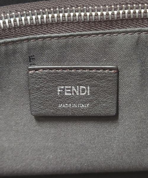 FENDI（フェンディ）FENDI (フェンディ) バイザウェイ ミディアム/2wayショルダーバッグ/ズッカ ネイビー×ブラウン サイズ:ミディアムの古着・服飾アイテム